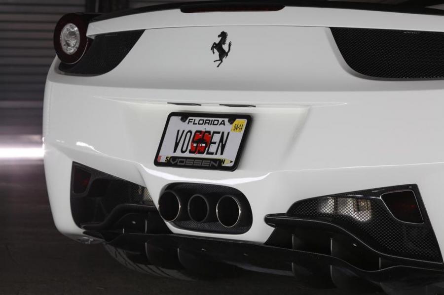  Ferrari 458 Italia with Vossen Wheels 2011 года  (фото 7 из 22)